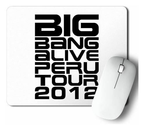 Mouse Pad Big Bang Peru 2012 (d0825 Boleto.store)