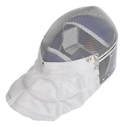 Casco De Esgrima, Protector Facial, Malla De Acero, Forro Im