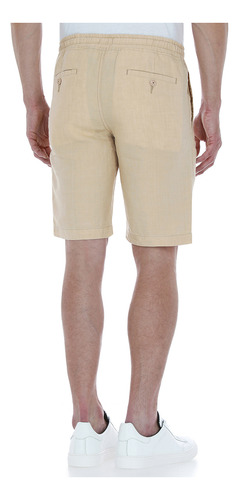 Bermuda Scappino De Lino Para Hombre 169