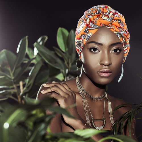 3 Turbantes Africanos De Mujer Envoltura De Cabeza Gorro