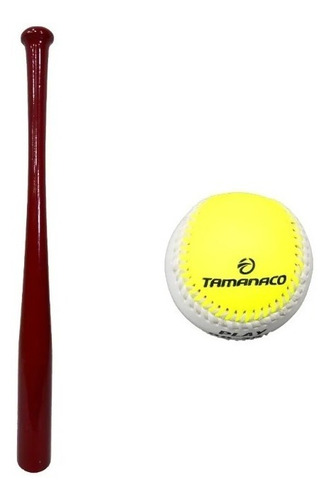 Set De Bate + Pelota Para Beisbol Tamanaco Pre Infantil