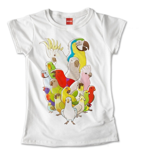 Blusa Aves Colores Canario Moda Regalo Dama Animales 944