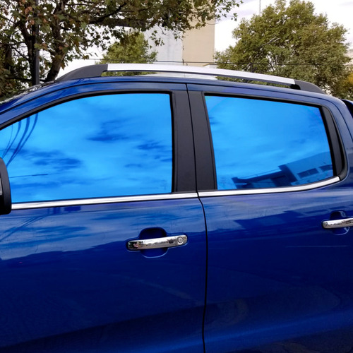 Película Solar Uv400 Control Calor, Uv Ventanas 30m Azul