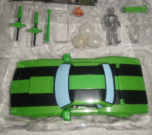 Ben 10 Alien Force Carro Do Kevin Bandai Com Caixa Original