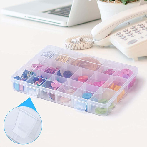 Caja Organizadora De Cuentas De Joyería, Contenedor De