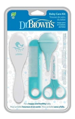 Set de cuidado para bebés Dr Brown's HG029 verde - x 4