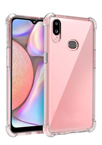 Funda Tpu Para Samsung Galaxy A10s Clear Antishock Reforzada