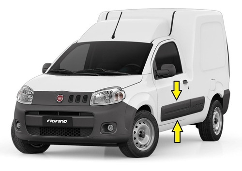 Fiat Fiorino Evo 2014 /2021 Bagueta Puerta Izquierda Moldura