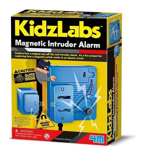 Alarma Magnetica De Juguete - Anti Intrusos - 5 Años - 4m