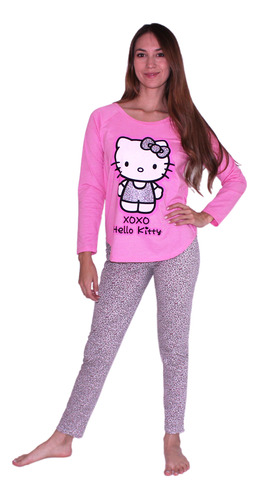 Pijama Mujer Algodón Hello Kitty S1021269-58