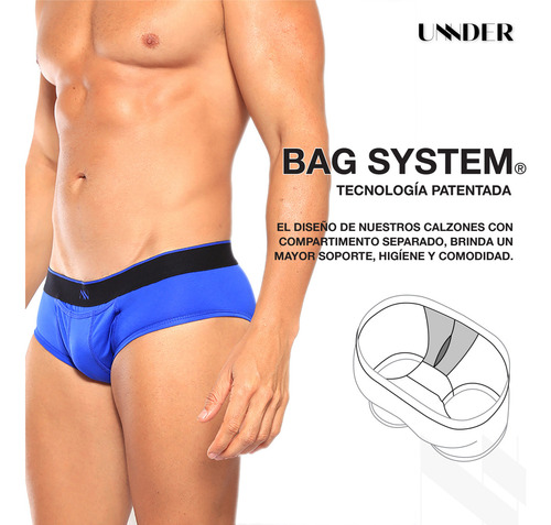 Calzon Brief Modern Unnder Ropa Interior Para Hombre 1 Pieza