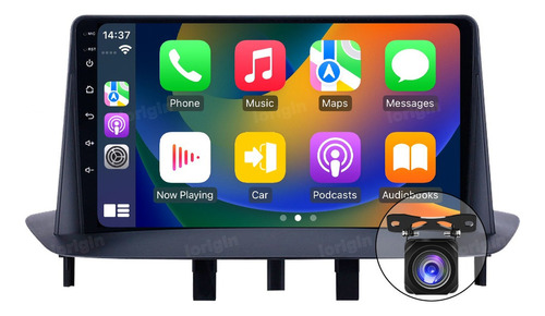 Estéreo Carplay 2+32 Para Renault Megane 3 Fluence 2008-2014