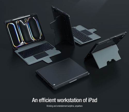 Capa Nillkin Magic Keyboard Para iPad Pro 13 2024 M4