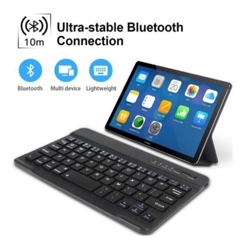 Teclado Bluetooth 3.0 Inalambrico iPad, Smartphone, Portatil