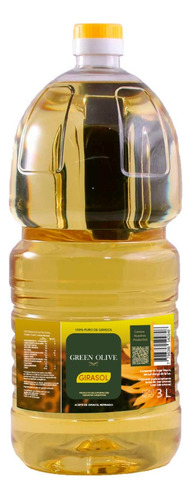 Aceite De Girasol Premium Green Olive X 3 Lts.