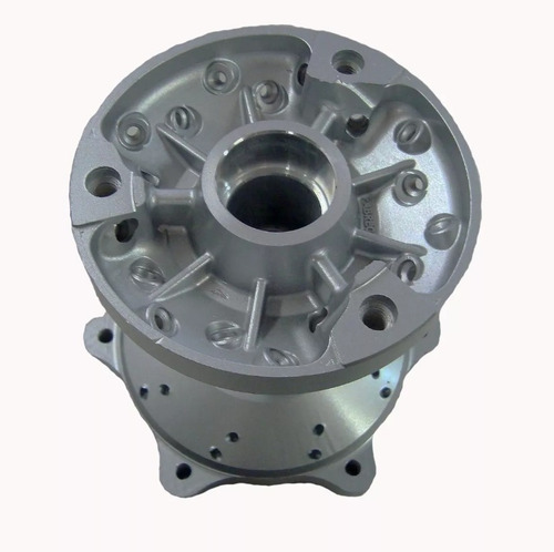 Imagem 2 de 5 de Cubo Roda Traseira Yamaha Xtz 250 Lander / Tenere 250 Cinza