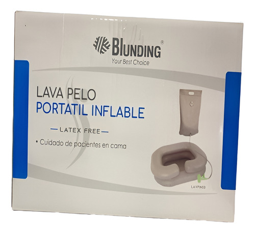Lavapelo Portatil Inflable Con Ducha (blunding)