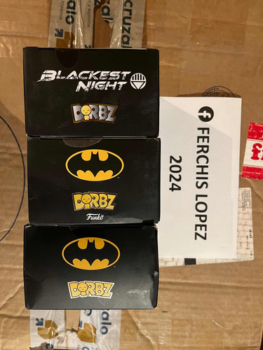 Funko Pop Dorbz Lote Batman 3 Piezas Exclusivas Mummy Golden