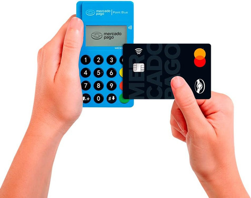 Mercado Pago Point Blue: Kit (terminal + Tarjeta) - Lector D