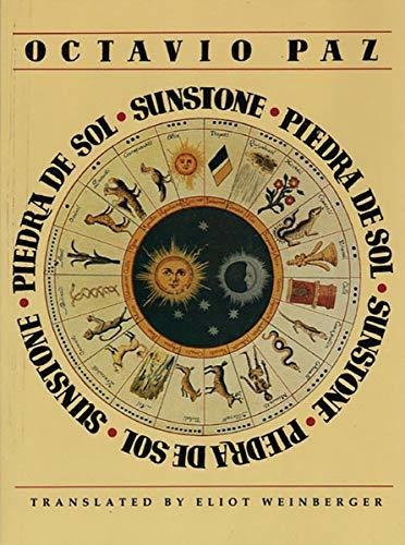 Sunstone/piedra De Sol, De Paz, Octa. Editorial New Directions, Tapa Blanda En Inglés, 1991