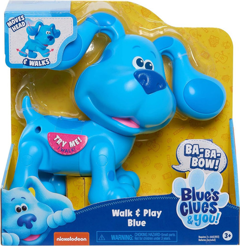 Las Pistas De Blue Y Tu Mascota Interactiva Ruz Color Azul Acero