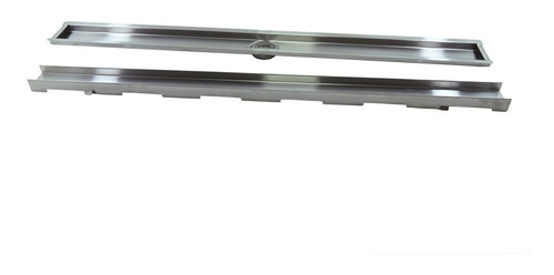 Ralo Linear Oculto 2 M X 6 Cm Inox 304 Saída Central M1nox