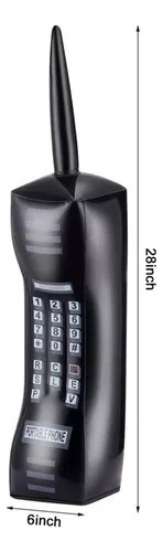 Teléfono Inflable Móvil De Los Años 80 Retro