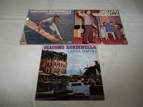 Lp Vinil - Giacomo Rondinella - 3 Discos