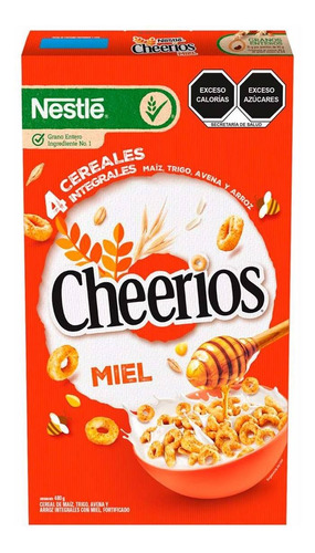 Cereal Nestlé Cheerios Miel Con Avena 480g