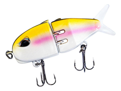 Mini Glide Lure, Swimbait, Realistic Water Amarillo