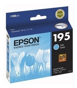 Cartucho Original Para Epson Xp101 Xp201 Xp211 T1952 Cyan