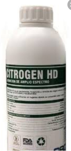 Citrogen Hd Desinfectante De Amplio Espectro 1 Lt.