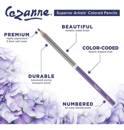 Set Premium De Lápices De Colores Cezanne 6 Difuminado...