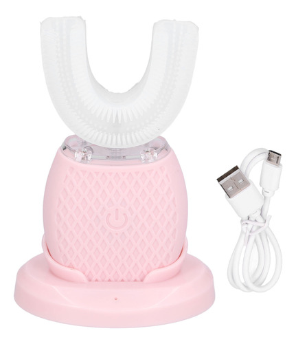 Cepillo De Dientes Automático Ultrasónico Rosa Para Blanquea