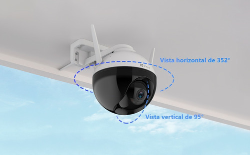 Imagen 3 de 6 de Cámara Seguridad Ptz Ezviz C8c Exterior 2mp Visión Nocturna