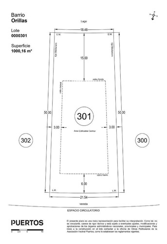 Lote En Venta Puertos Barrio Orillas A La Laguna Financiacio