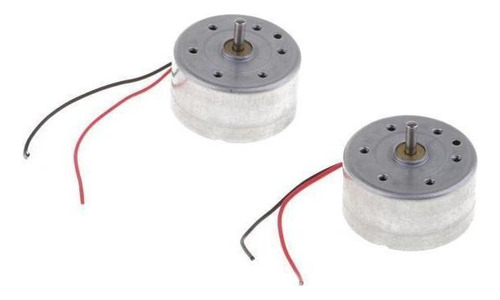 2xsilver Micro 300 Solar Motor Dc 3v 4.5v 5v Para Juguetes