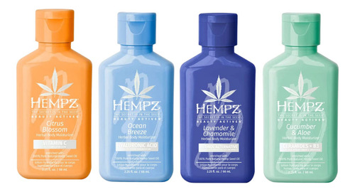 Hempz Beauty Boss - Juego De Mini Loción  Flor De Cítr.