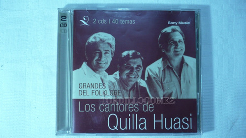 Cd Los Cantores De Quilla Huasi 2 Cds. 40 Temas 2003 