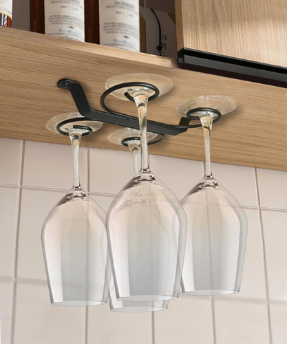 Soporte Para Copas De Vino De 9 Pulgadas Para Debajo Del Gab