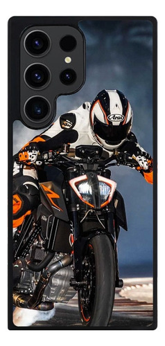 Funda Protector Para Samsung Ktm Moto Motocross Pista Biker Samsung A31