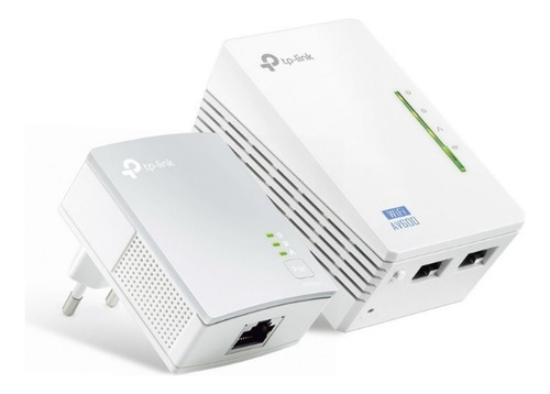 Kit De Inicio De Extensor Powerline Wi-fi Av500 Tp-link Tz
