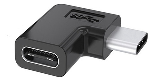 Convertidor Usb 3.1 Tipo C Macho A Hembra De Ángulo Recto, 2