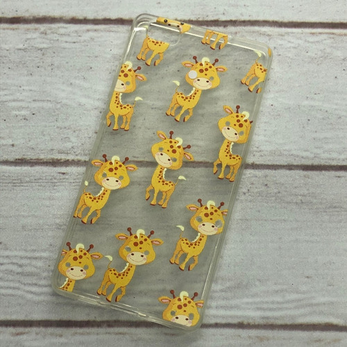 Funda Protector Tpu Para Celular Huawei P8 Lite Estampado