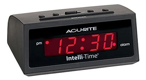 Reloj Despertador Digital Intellitime Acurite 13002 De 5 Pul