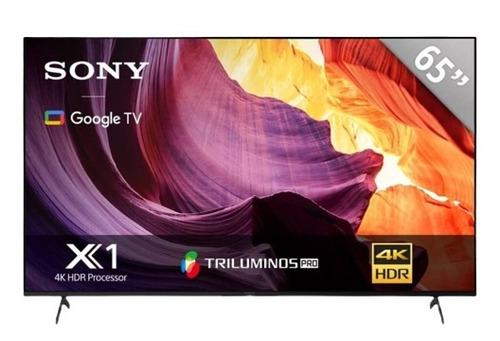 Imagen 1 de 3 de Smart TV Sony X80K Series KD-65X80K LCD Android TV 4K 65" 110V/240V