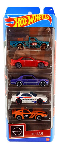 Hot Wheels - Nissan 5 Pack 