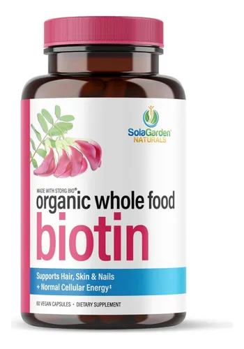 Suplemento De Biotina De Alimentos Integrales: Contiene Biot