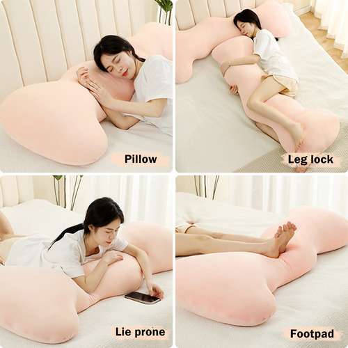 Cool Body Pillow Para Cama, Almohada Extra Larga, Espuma Tri