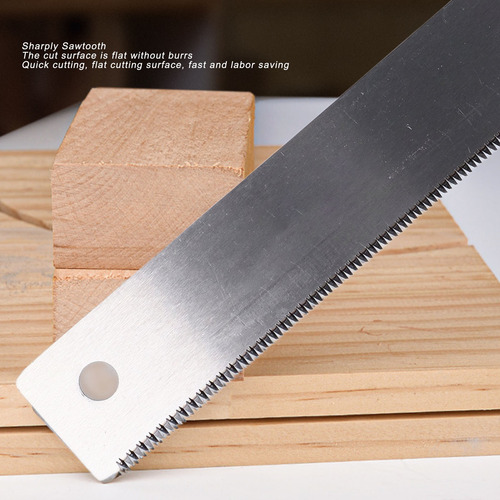 Sierra Para Cortar Madera, Mano Pequeña, Hoja Sk5, Mango Fin